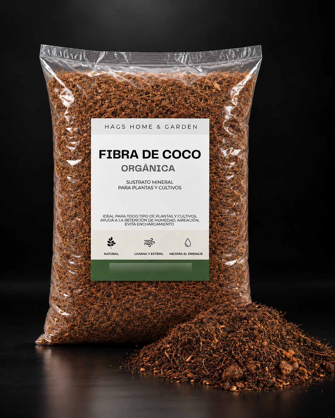 Sustrato fibra de coco 5 l